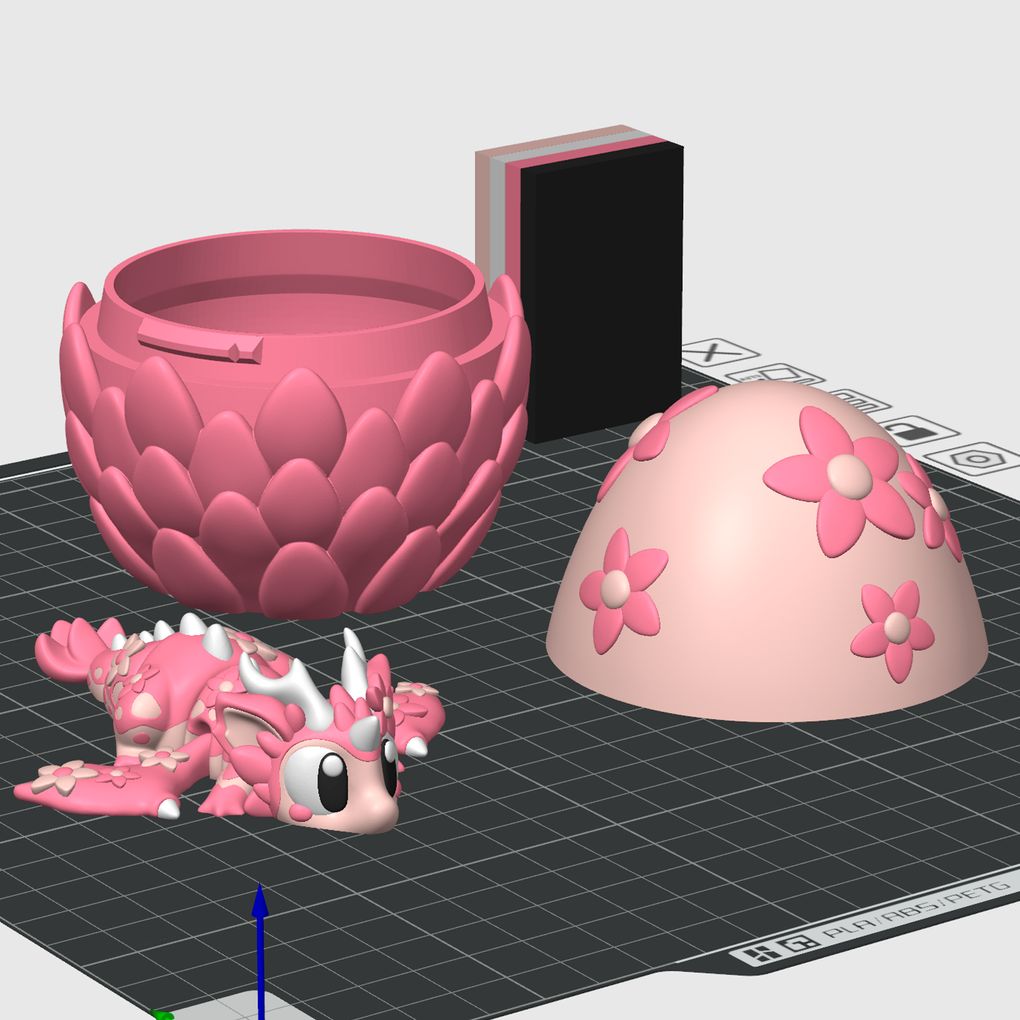 图片[2]-樱花龙、樱花蛋 cbdragon6-3D合纵社-3D打印模型STL格式3mf格式免费下载！