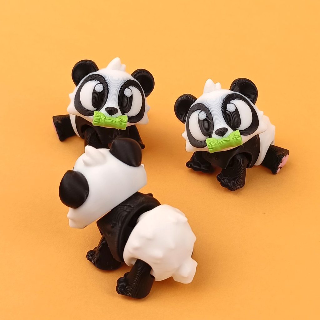 图片[3]-熊猫  Flexi Panda Print-in-place-3D合纵社-3D打印模型STL格式3mf格式免费下载！