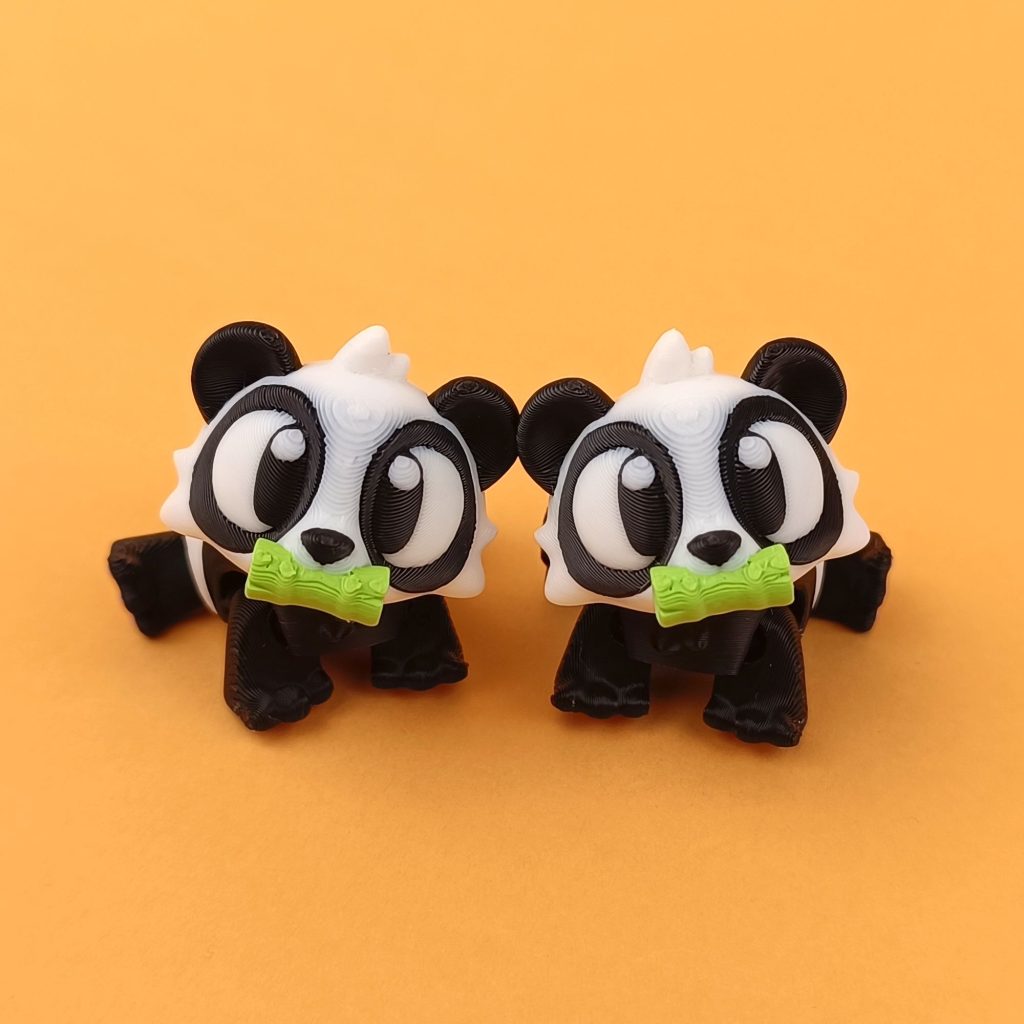 图片[2]-熊猫  Flexi Panda Print-in-place-3D合纵社-3D打印模型STL格式3mf格式免费下载！