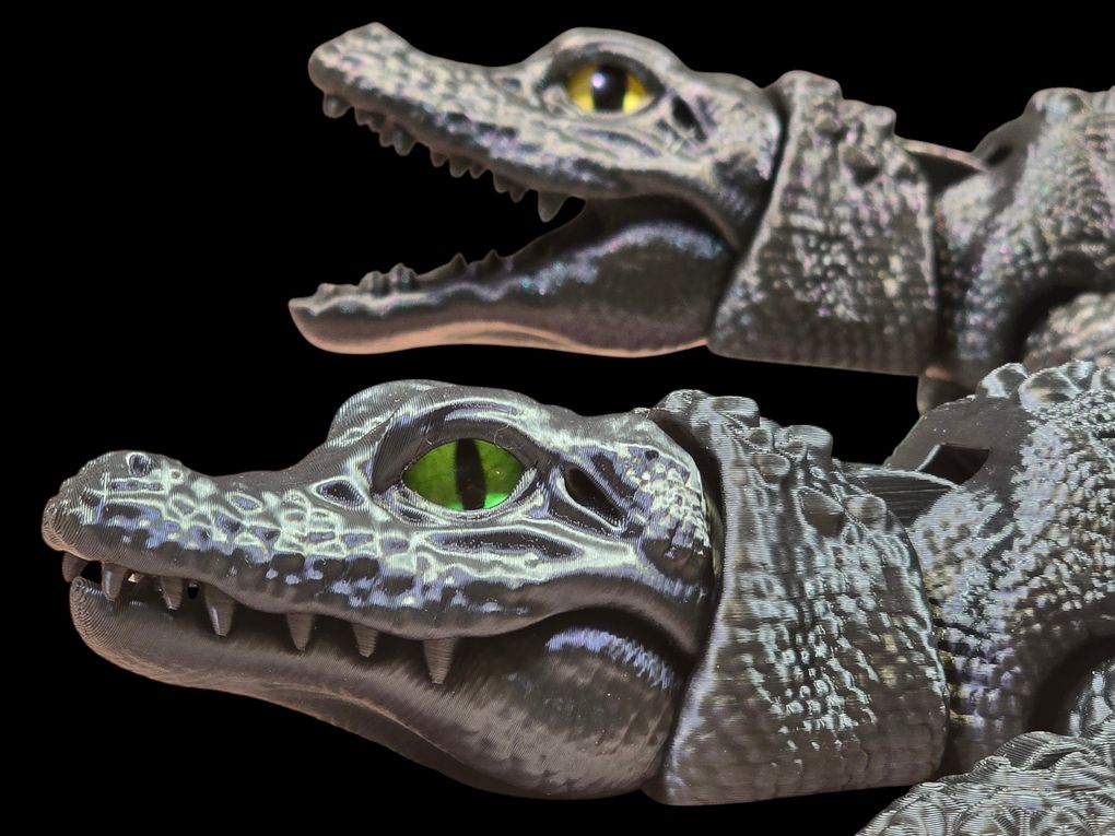 图片[2]-鳄鱼 AlligatorV2-3D合纵社-3D打印模型STL格式3mf格式免费下载！