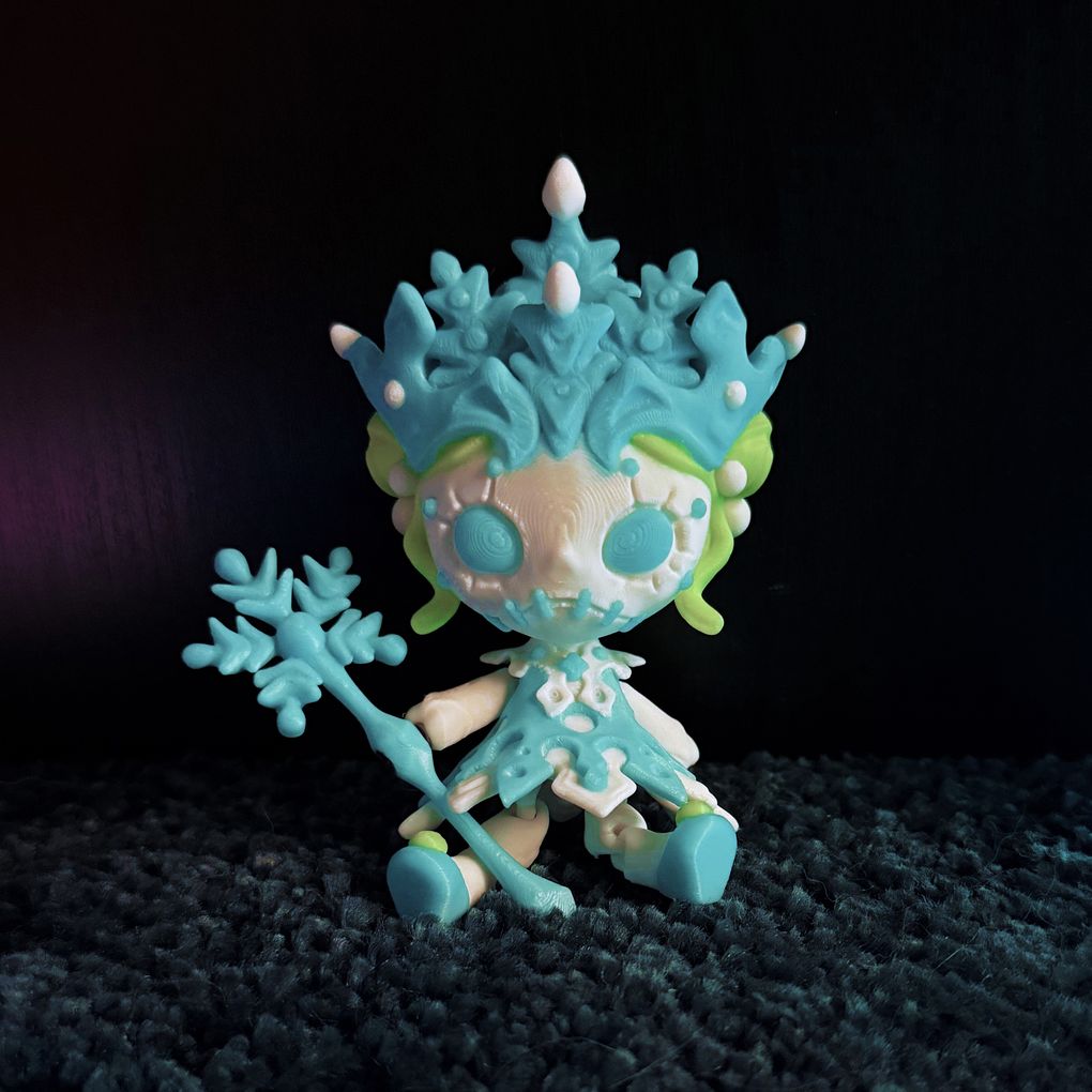 图片[3]-【恐怖系列】03.冰雪女王-3D合纵社-3D打印模型STL格式3mf格式免费下载！