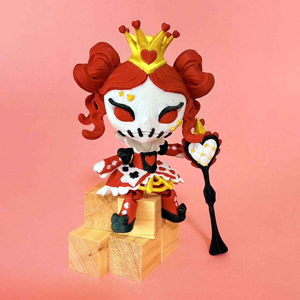 图片[3]-【恐怖系列】12.红心女王-3D合纵社-3D打印模型STL格式3mf格式免费下载！