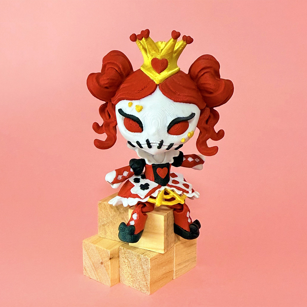 图片[2]-【恐怖系列】12.红心女王-3D合纵社-3D打印模型STL格式3mf格式免费下载！