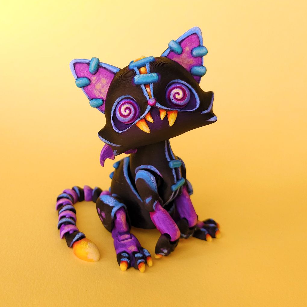 图片[4]-【恐怖系列】39.幽灵猫-3D合纵社-3D打印模型STL格式3mf格式免费下载！