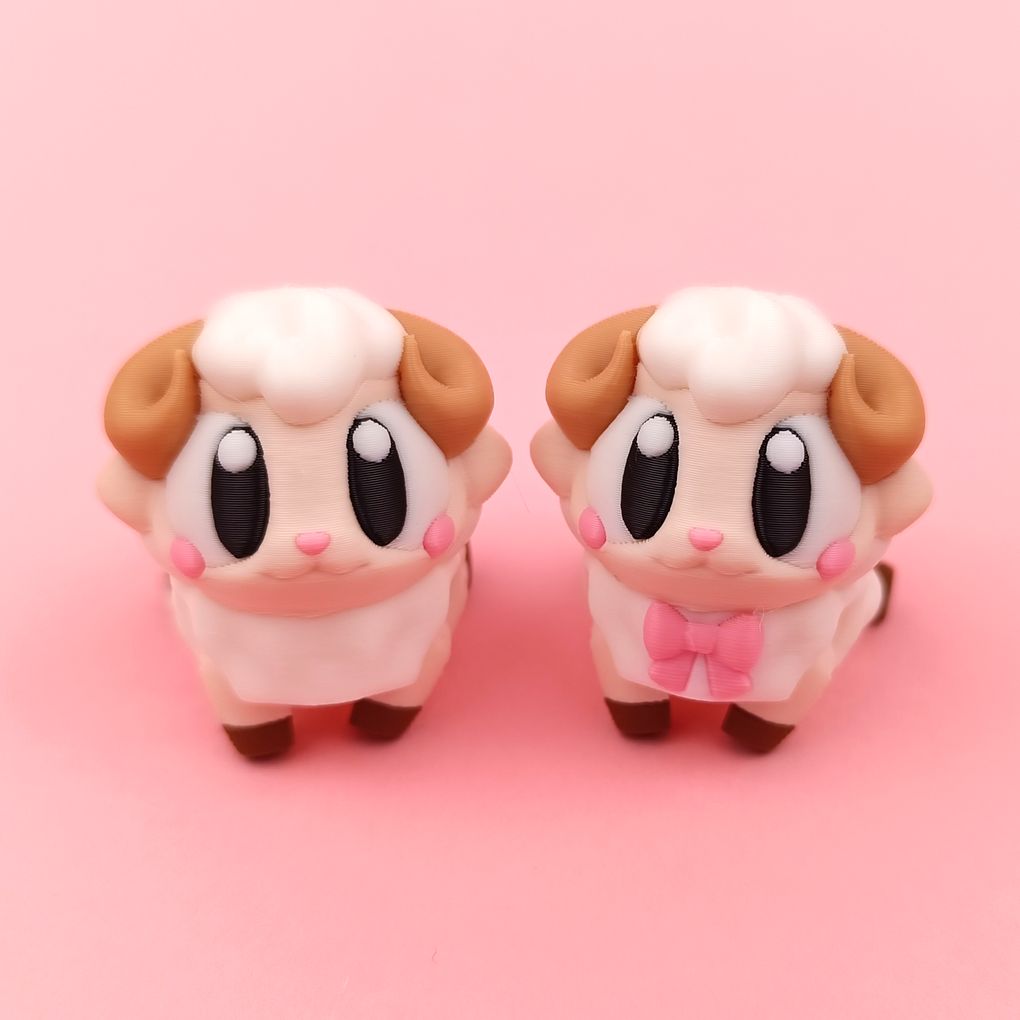 图片[3]-小绵羊 Flexi_sheep-3D合纵社-3D打印模型STL格式3mf格式免费下载！