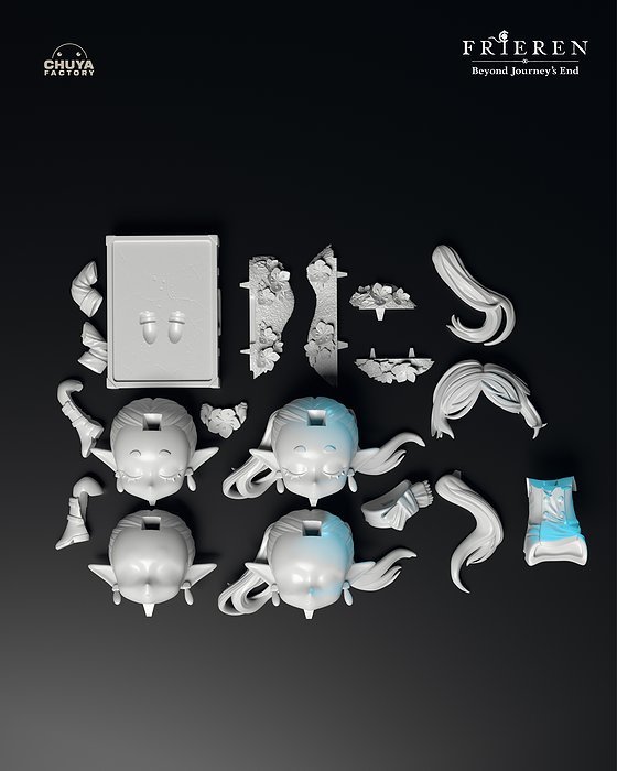 图片[2]-【葬送的芙莉莲】芙莉莲-3D合纵社-3D打印模型STL格式3mf格式免费下载！