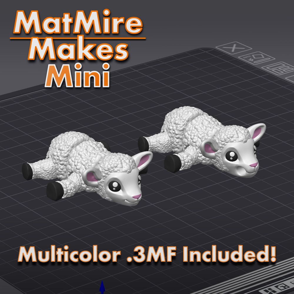 图片[2]-绵羊 MMMini Lamb v01-3D合纵社-3D打印模型STL格式3mf格式免费下载！