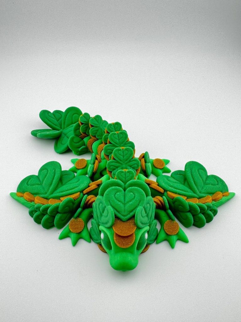 图片[4]-三叶草龙 Cinderwing3D Tiny Clover Dragon-3D合纵社-3D打印模型STL格式3mf格式免费下载！