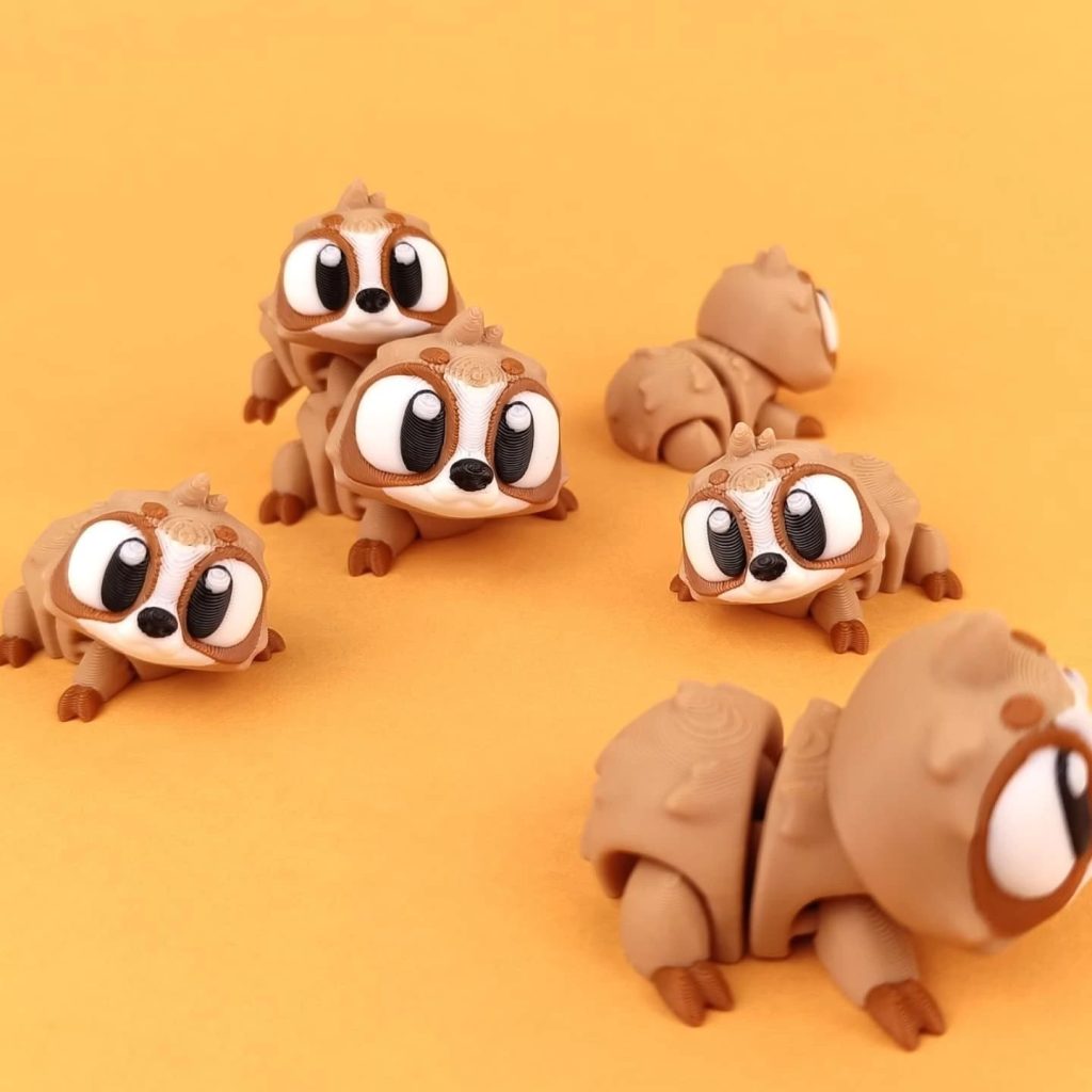 图片[2]-小树懒 FlexiSloth-3D合纵社-3D打印模型STL格式3mf格式免费下载！