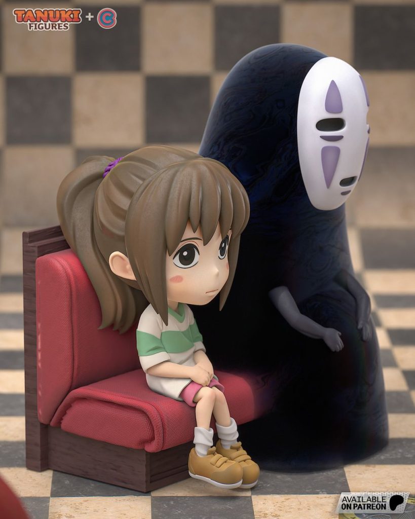 图片[5]-【千与千寻】千寻、无脸男 TanukiFigures 2025 02 Chihiro_Chibi-3D合纵社-3D打印模型STL格式3mf格式免费下载！