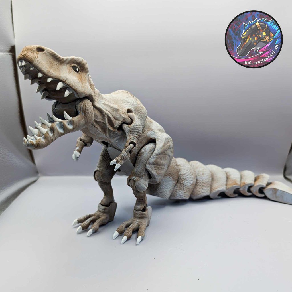 图片[2]-霸王龙 Flexi t rex-3D合纵社-3D打印模型STL格式3mf格式免费下载！