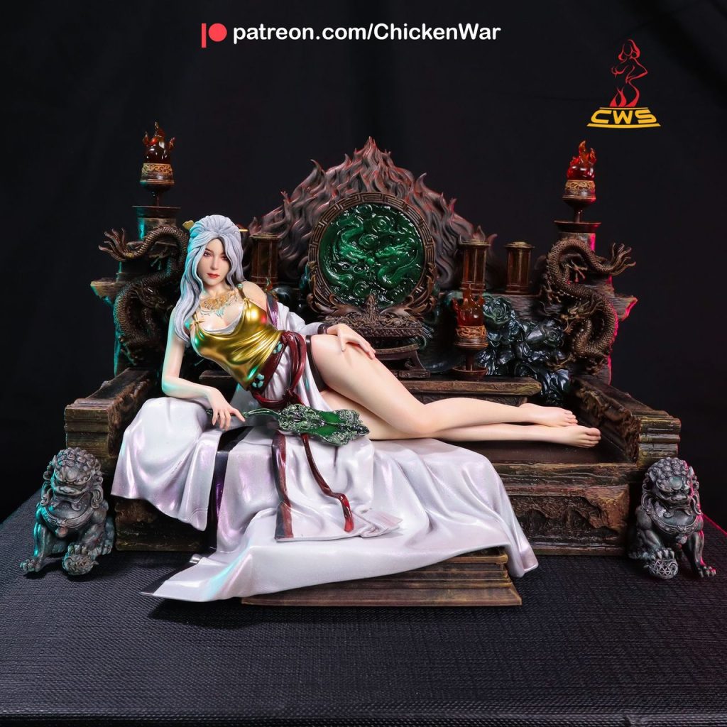 【黑神话丶悟空】铁扇公主 CW Studios – Lady Rakshasi-3D合纵社-3D打印模型STL格式3mf格式免费下载！