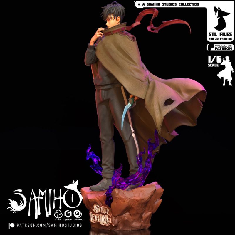 【我独自升级】程肖宇-3D合纵社-3D打印模型STL格式3mf格式免费下载！