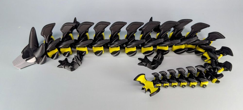 图片[2]-蝙蝠侠龙 Bat Dragon-3D合纵社-3D打印模型STL格式3mf格式免费下载！