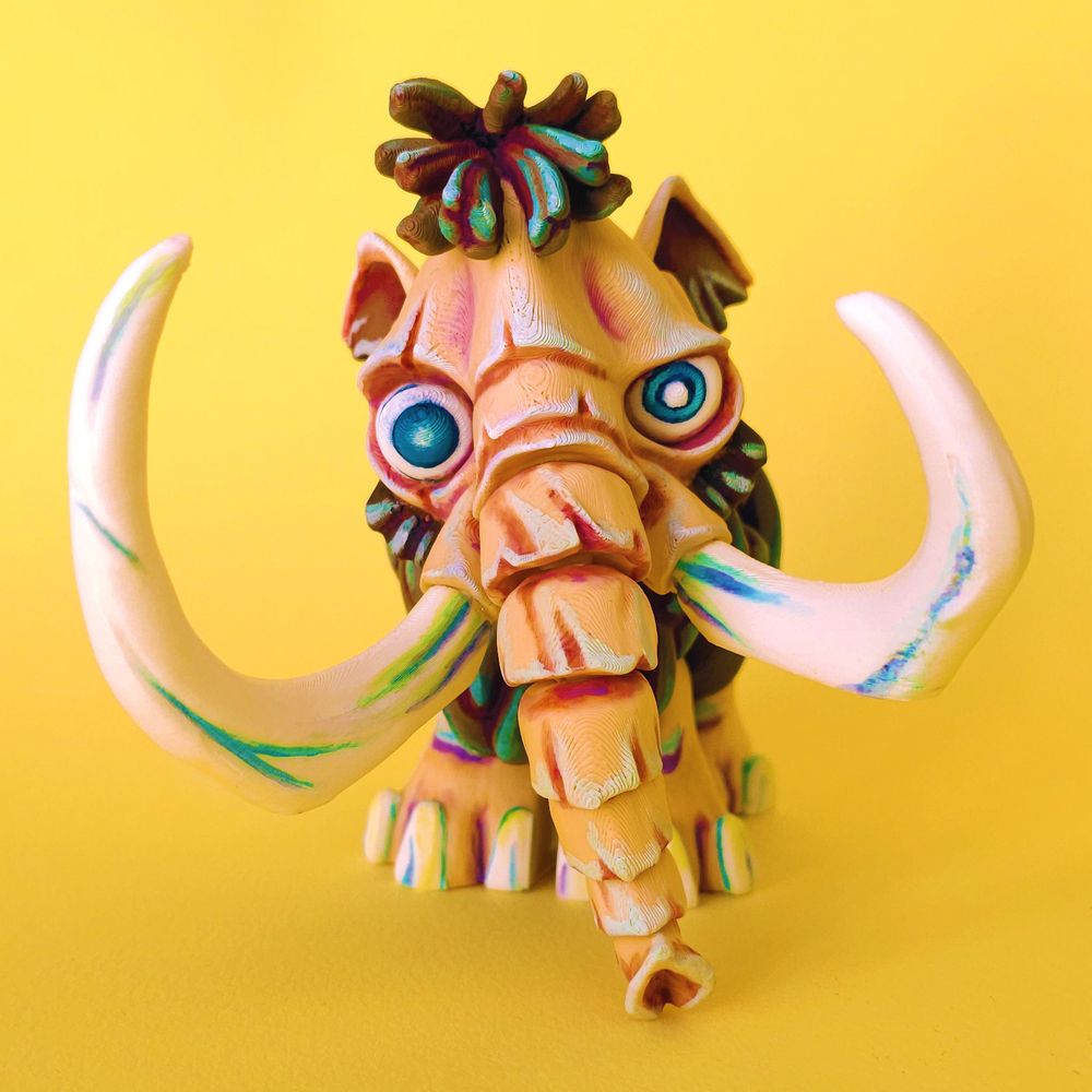 图片[4]-【恐怖系列】23.猛犸象-3D合纵社-3D打印模型STL格式3mf格式免费下载！