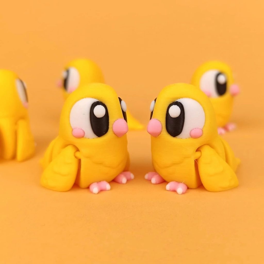 图片[2]-多巴胺小鸟鹦鹉 Flexi_pet_birds-3D合纵社-3D打印模型STL格式3mf格式免费下载！