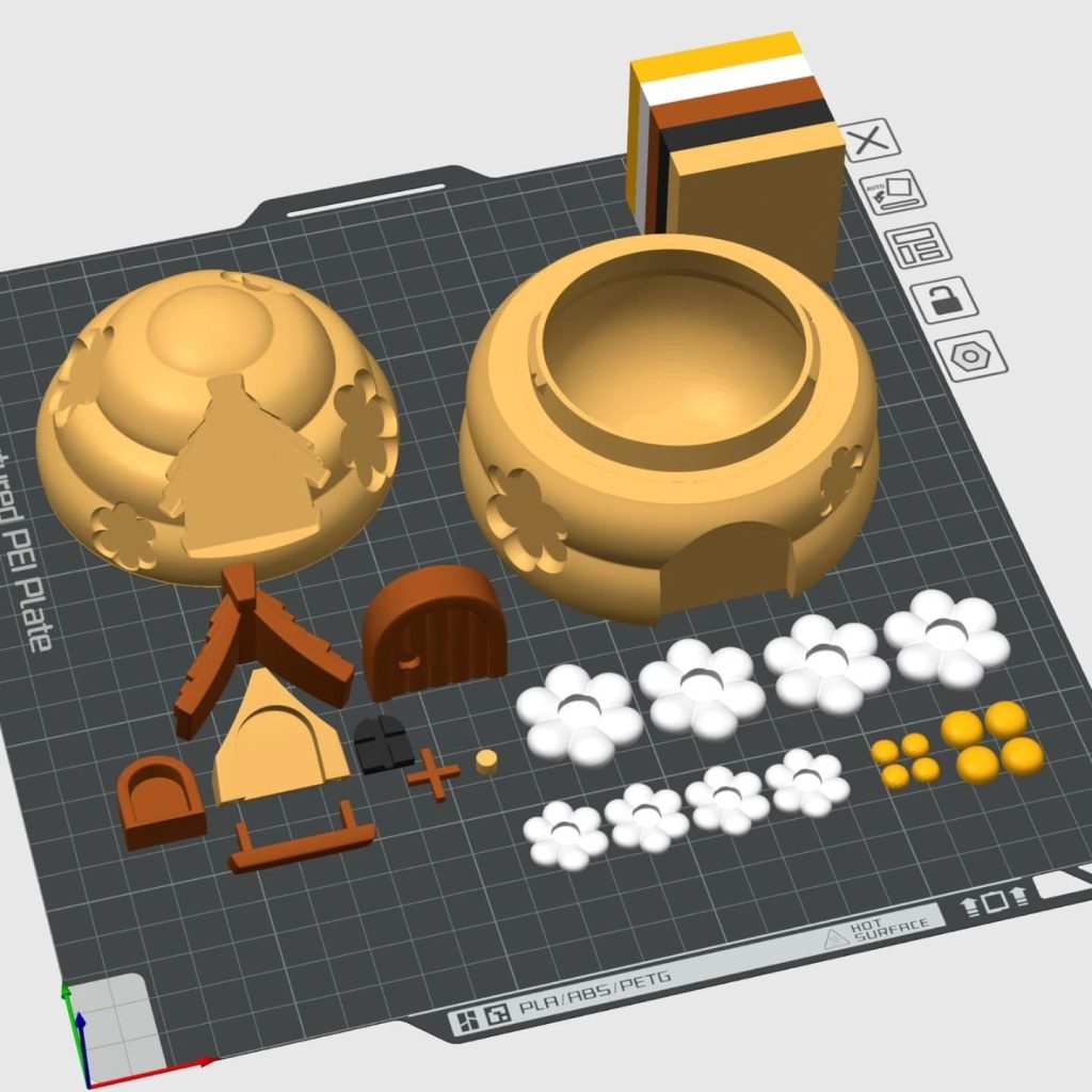 图片[3]-小蜜蜂 FlexiBee_beehive-3D合纵社-3D打印模型STL格式3mf格式免费下载！