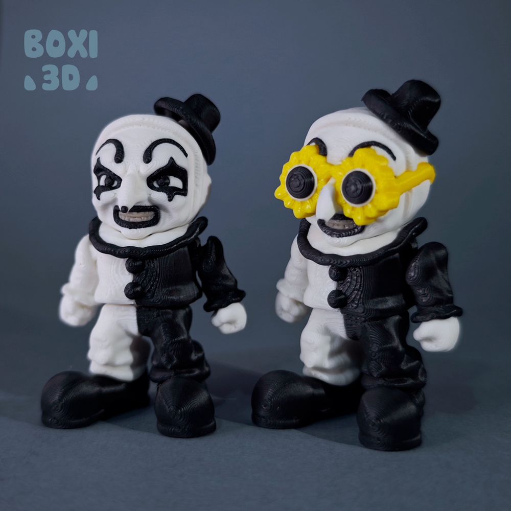 图片[4]-小丑 Boxi3D_Art the Clown-3D合纵社-3D打印模型STL格式3mf格式免费下载！