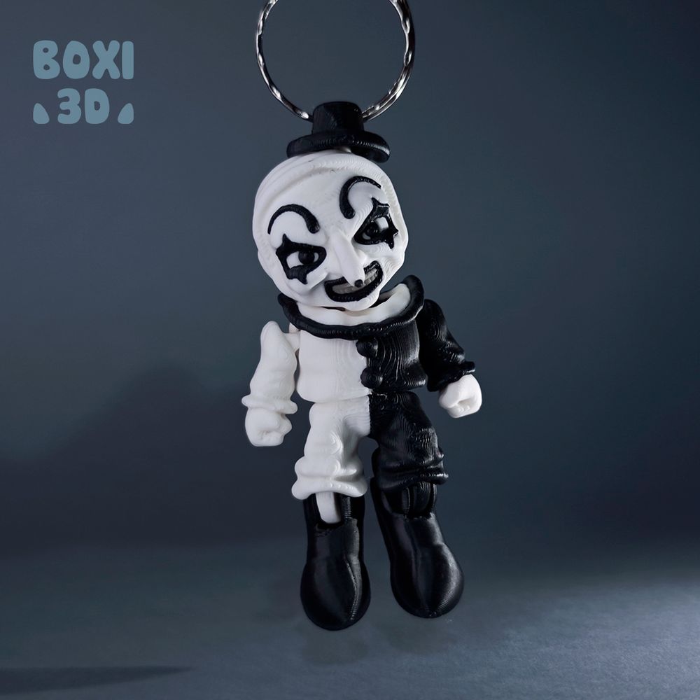 图片[2]-小丑 Boxi3D_Art the Clown-3D合纵社-3D打印模型STL格式3mf格式免费下载！