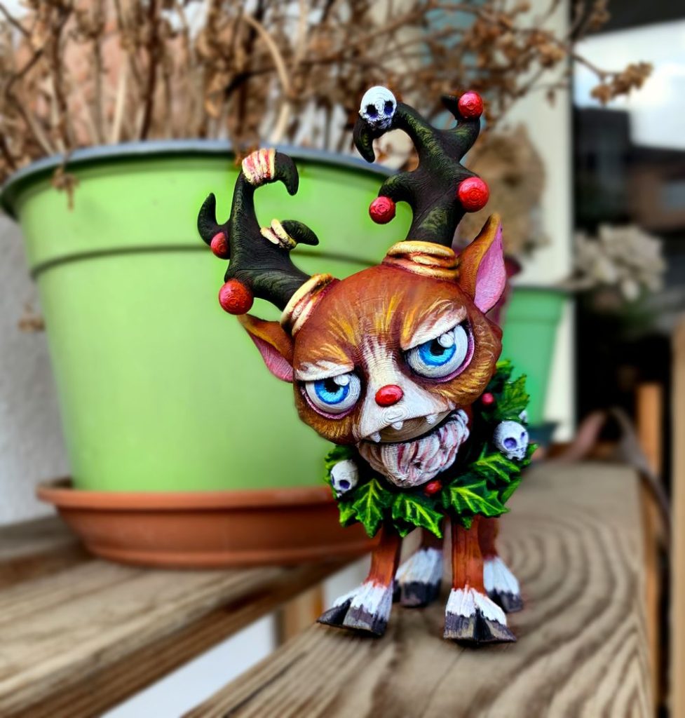 图片[5]-【恐怖系列】07.疯狂驯鹿-3D合纵社-3D打印模型STL格式3mf格式免费下载！