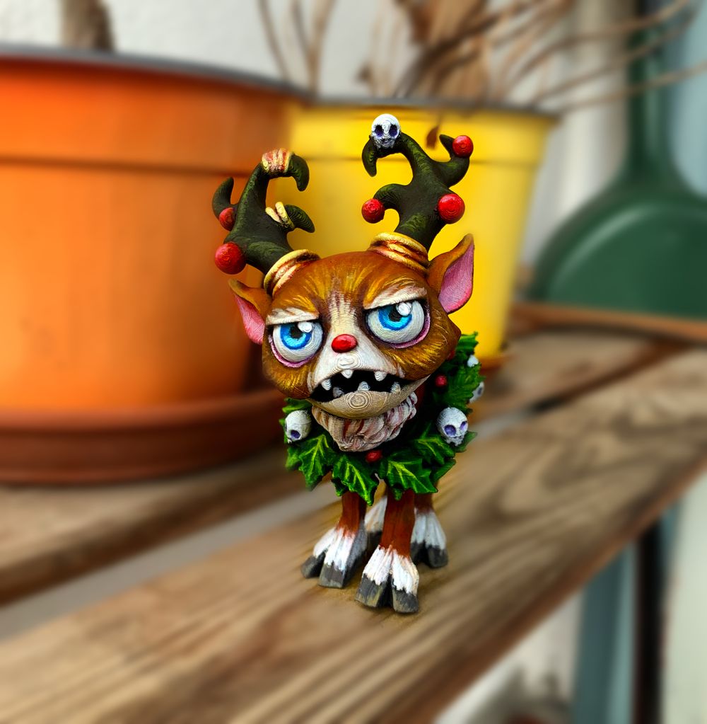 图片[4]-【恐怖系列】07.疯狂驯鹿-3D合纵社-3D打印模型STL格式3mf格式免费下载！