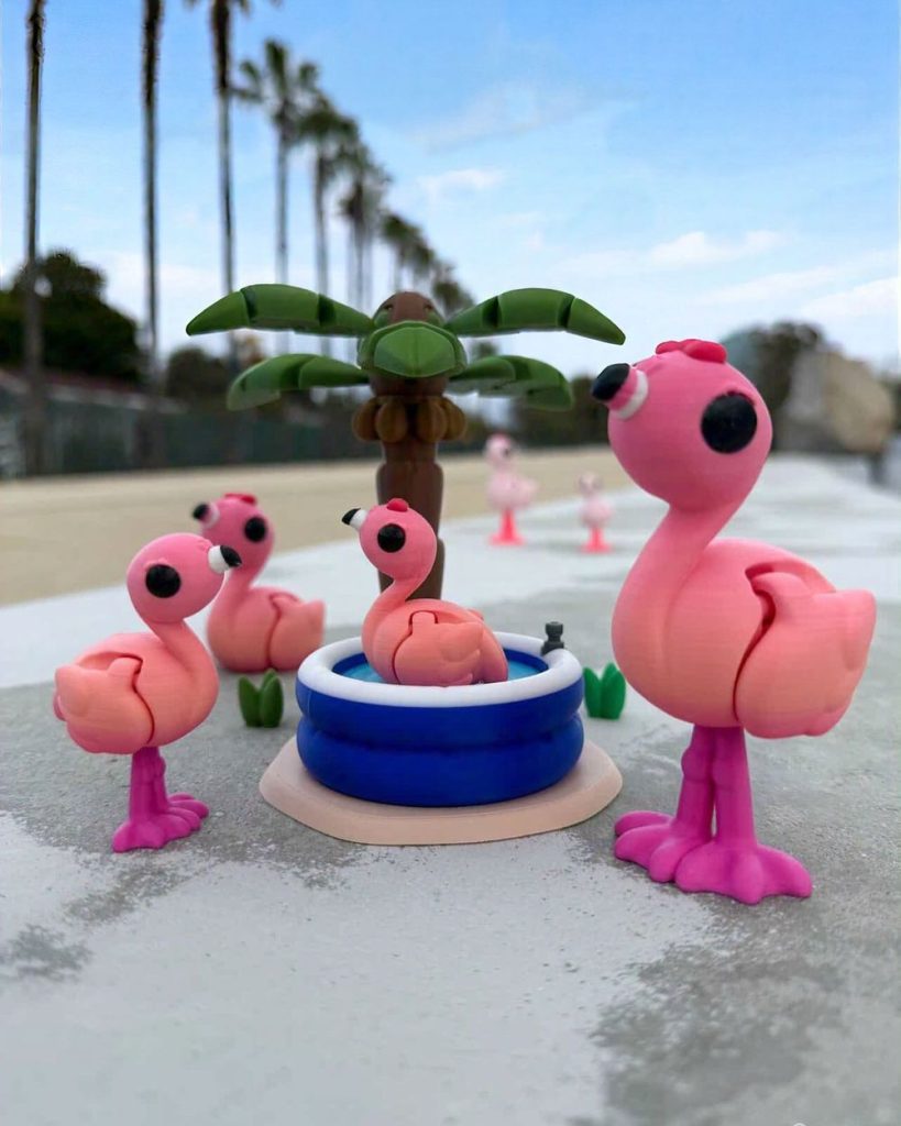 图片[3]-火烈鸟 Koza- Flamingo-3D合纵社-3D打印模型STL格式3mf格式免费下载！