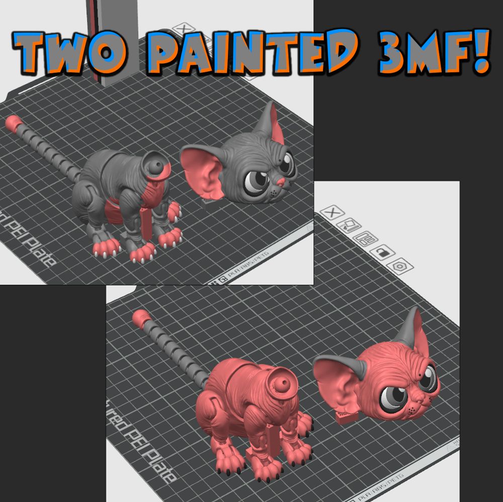 图片[2]-无毛猫 Larry The Sphynx-3D合纵社-3D打印模型STL格式3mf格式免费下载！