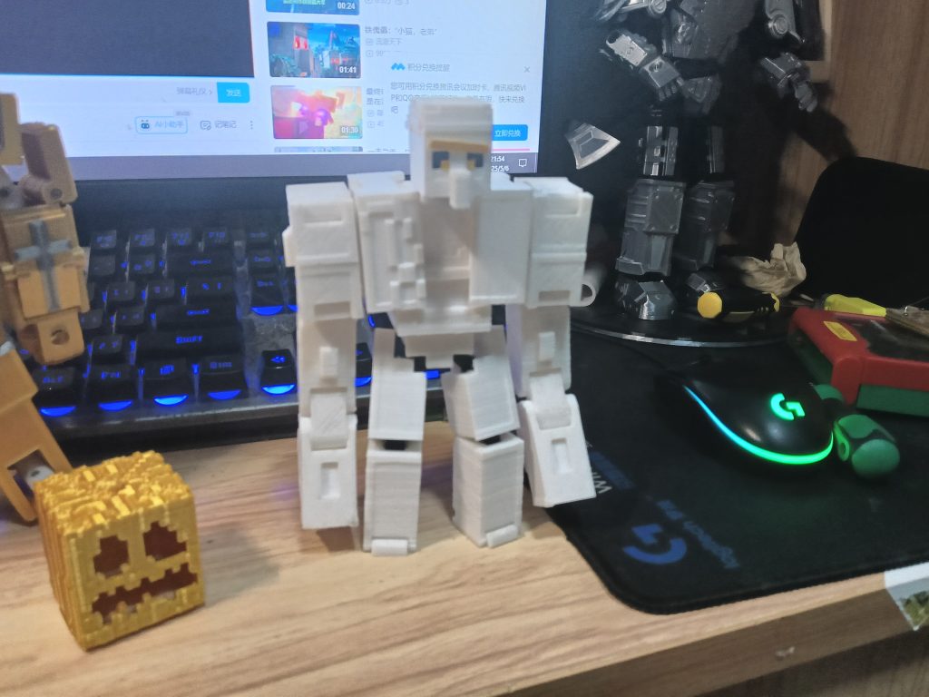 图片[3]-我的世界 铁傀儡 变形玩具-铁傀儡1.0整合包-3D合纵社-3D打印模型STL格式3mf格式免费下载！