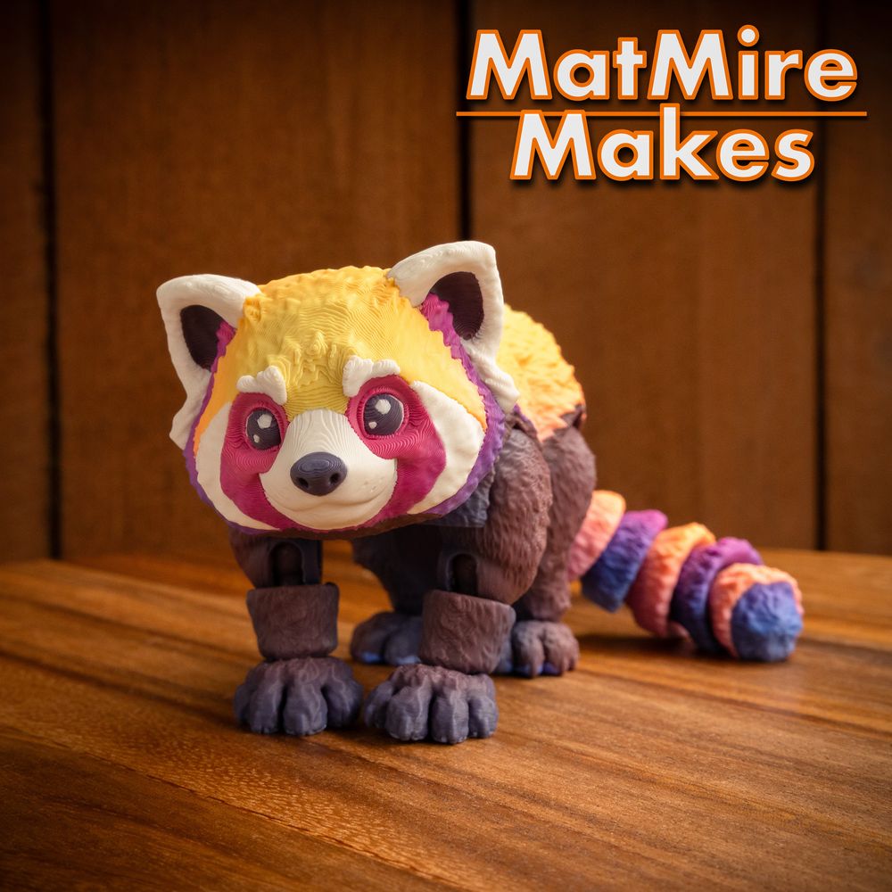 图片[3]-小熊猫 MMM_RedPanda-3D合纵社-3D打印模型STL格式3mf格式免费下载！