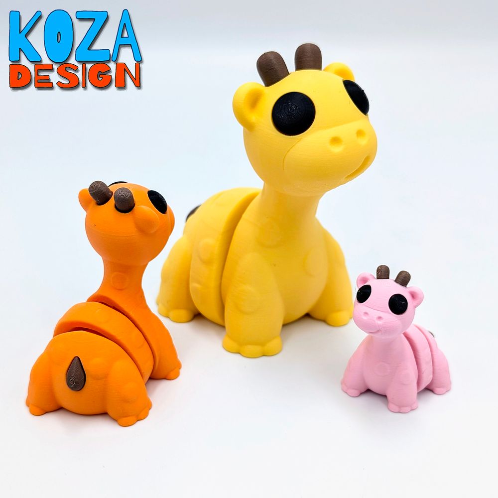 长颈鹿 GIRAFFE-3D合纵社-3D打印模型STL格式3mf格式免费下载！