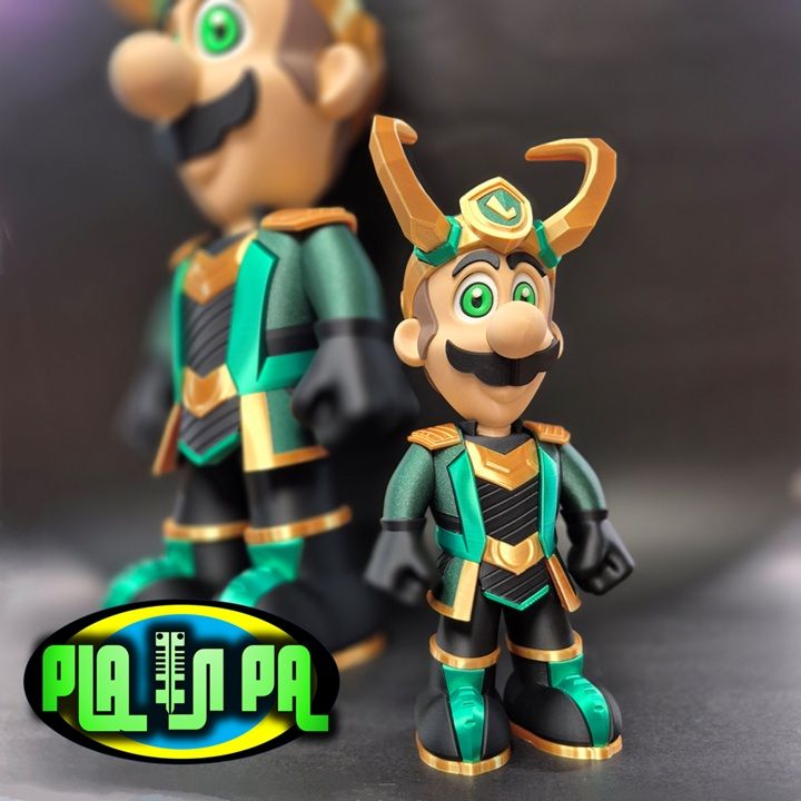 洛基路易吉 Loki Luigi both sizes-3D合纵社-3D打印模型STL格式3mf格式免费下载！