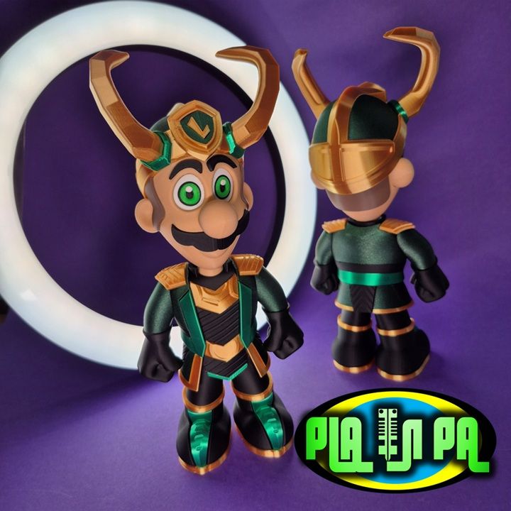 图片[3]-洛基路易吉 Loki Luigi both sizes-3D合纵社-3D打印模型STL格式3mf格式免费下载！