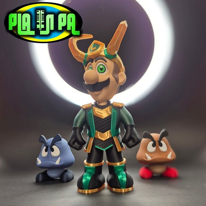 图片[3]-洛基路易吉 Loki Luigi both sizes-3D合纵社-3D打印模型STL格式3mf格式免费下载！