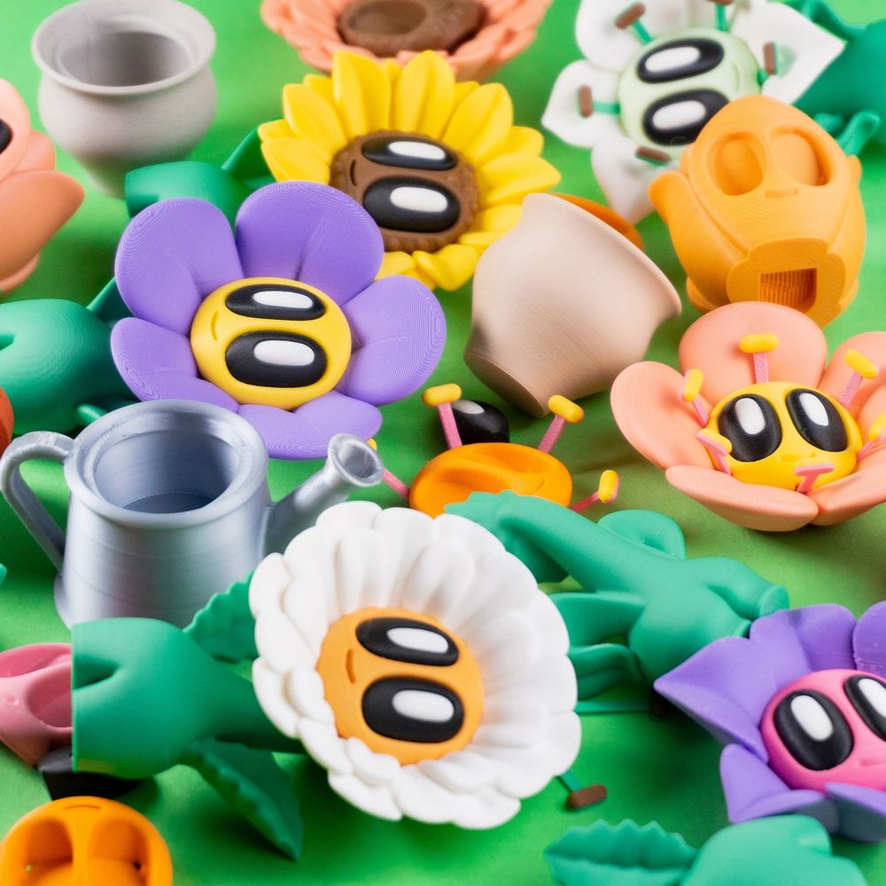 图片[2]-花卉 BlobLabFlowers9-3D合纵社-3D打印模型STL格式3mf格式免费下载！