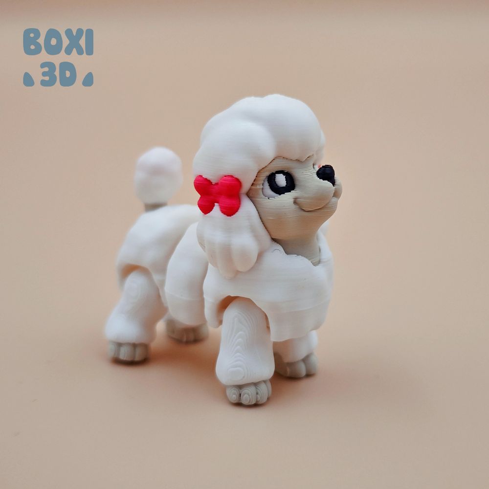 图片[3]-贵宾犬 Boxi3D_Poodle-3D合纵社-3D打印模型STL格式3mf格式免费下载！