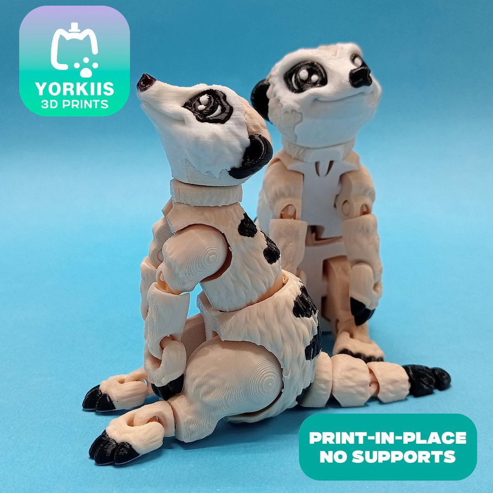 图片[2]-猫鼬 SURICATA 3MDF-3D合纵社-3D打印模型STL格式3mf格式免费下载！