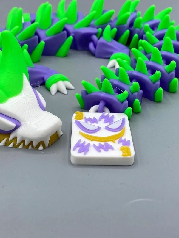 小丑龙 Jester Dragon @Print3DWorld-3D合纵社-3D打印模型STL格式3mf格式免费下载！