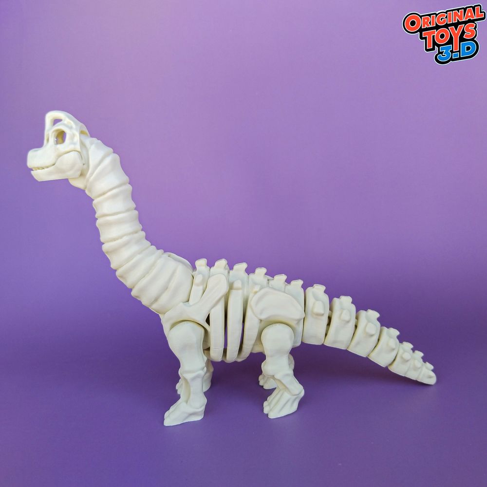 图片[3]-巴拉奇奥龙骨架 Original Brachiosaurus Skeleton Flexi-3D合纵社-3D打印模型STL格式3mf格式免费下载！