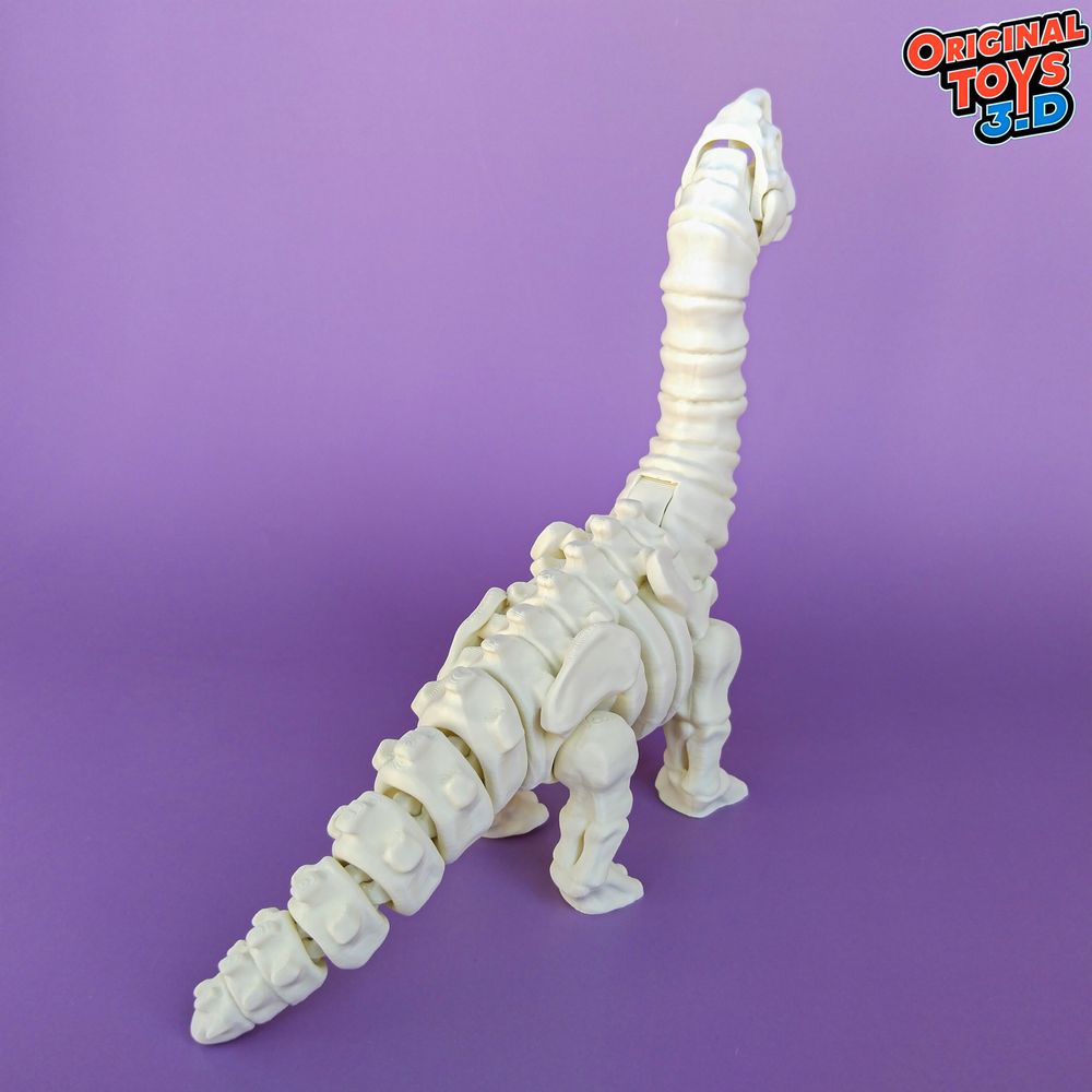 图片[2]-巴拉奇奥龙骨架 Original Brachiosaurus Skeleton Flexi-3D合纵社-3D打印模型STL格式3mf格式免费下载！
