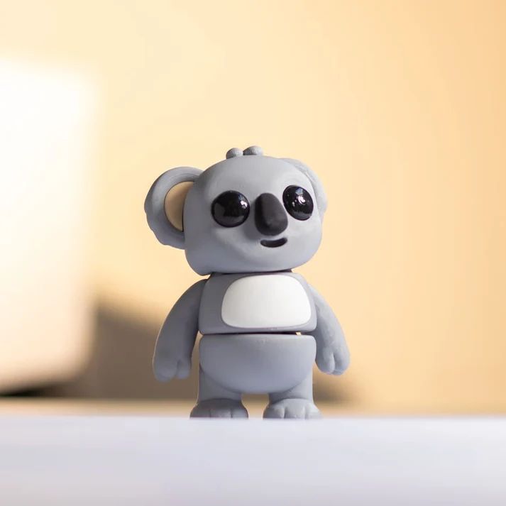 考拉 Tiny_Koala-3D合纵社-3D打印模型STL格式3mf格式免费下载！