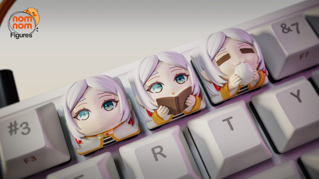 芙莉莲键盘帽-3D合纵社-3D打印模型STL格式3mf格式免费下载！