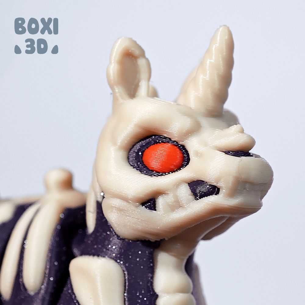 图片[3]-独角兽 Boxi3D_Little Skeleton Unicorn-3D合纵社-3D打印模型STL格式3mf格式免费下载！