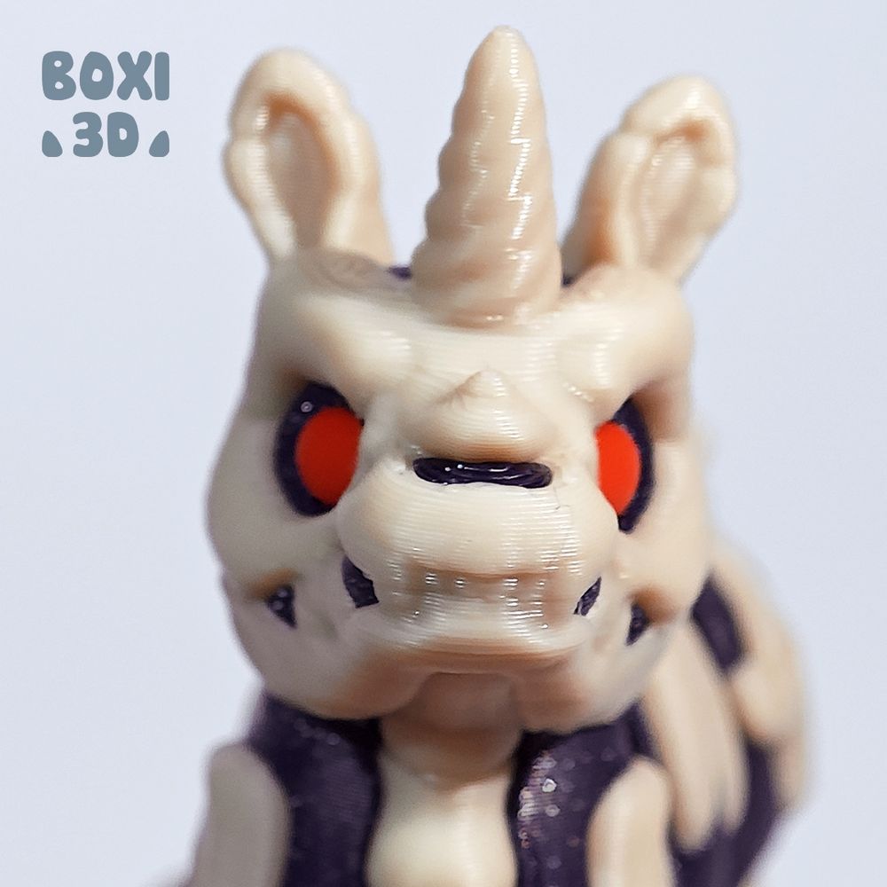 图片[2]-独角兽 Boxi3D_Little Skeleton Unicorn-3D合纵社-3D打印模型STL格式3mf格式免费下载！