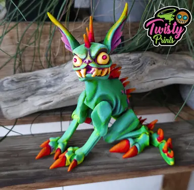 图片[3]-【恐怖系列】46.卓柏卡布拉怪物狗-3D合纵社-3D打印模型STL格式3mf格式免费下载！