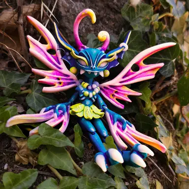 图片[2]-【恐怖系列】44.诡异的仙女-3D合纵社-3D打印模型STL格式3mf格式免费下载！