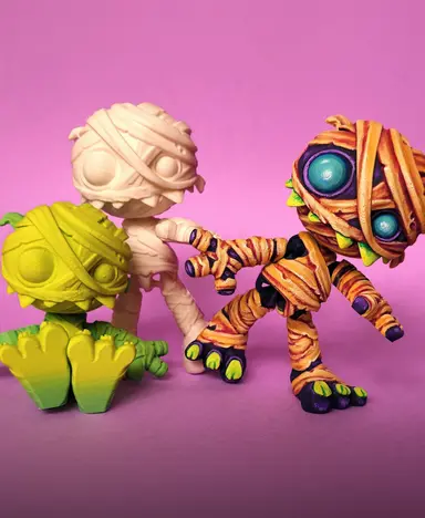 图片[3]-【恐怖系列】43.诡异的木乃伊-3D合纵社-3D打印模型STL格式3mf格式免费下载！