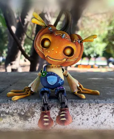 图片[3]-【恐怖系列】49.南瓜稻草人-3D合纵社-3D打印模型STL格式3mf格式免费下载！