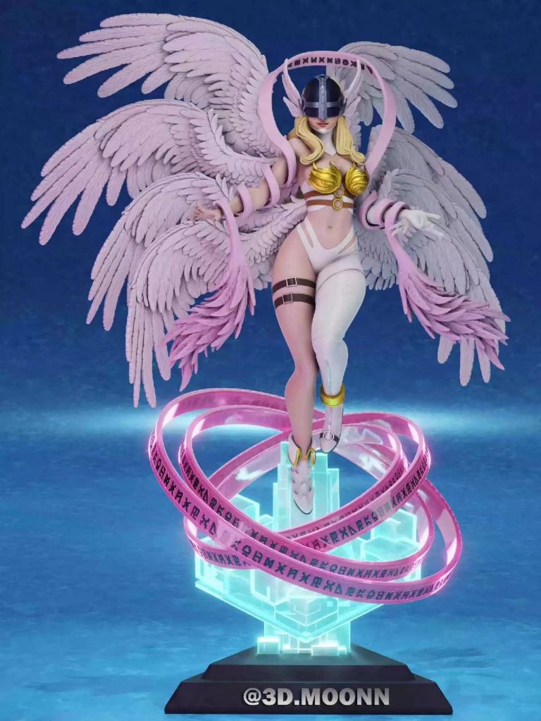 【数码宝贝】天女兽-3D合纵社-3D打印模型STL格式3mf格式免费下载！