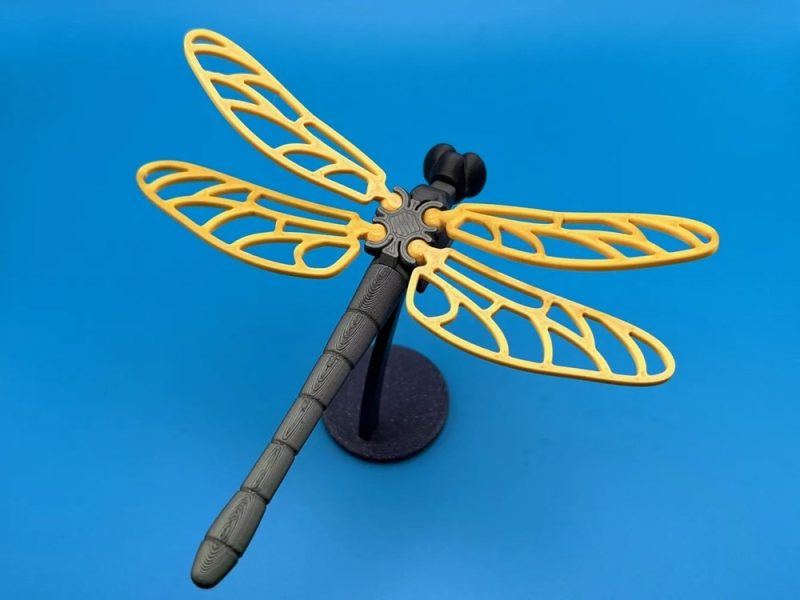 蜻蜓-3D合纵社-3D打印模型STL格式3mf格式免费下载!