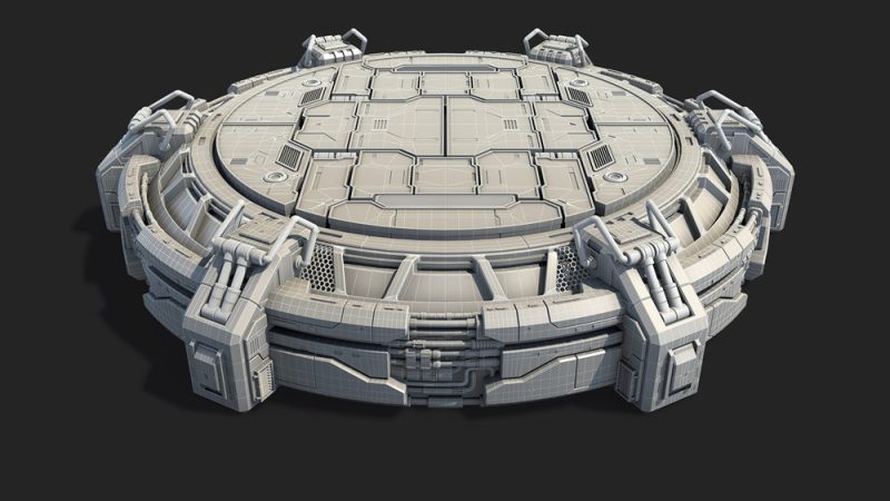 机甲地台-3D合纵社-3D打印模型STL格式3mf格式免费下载！